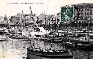 Oran - Un coin du Port
